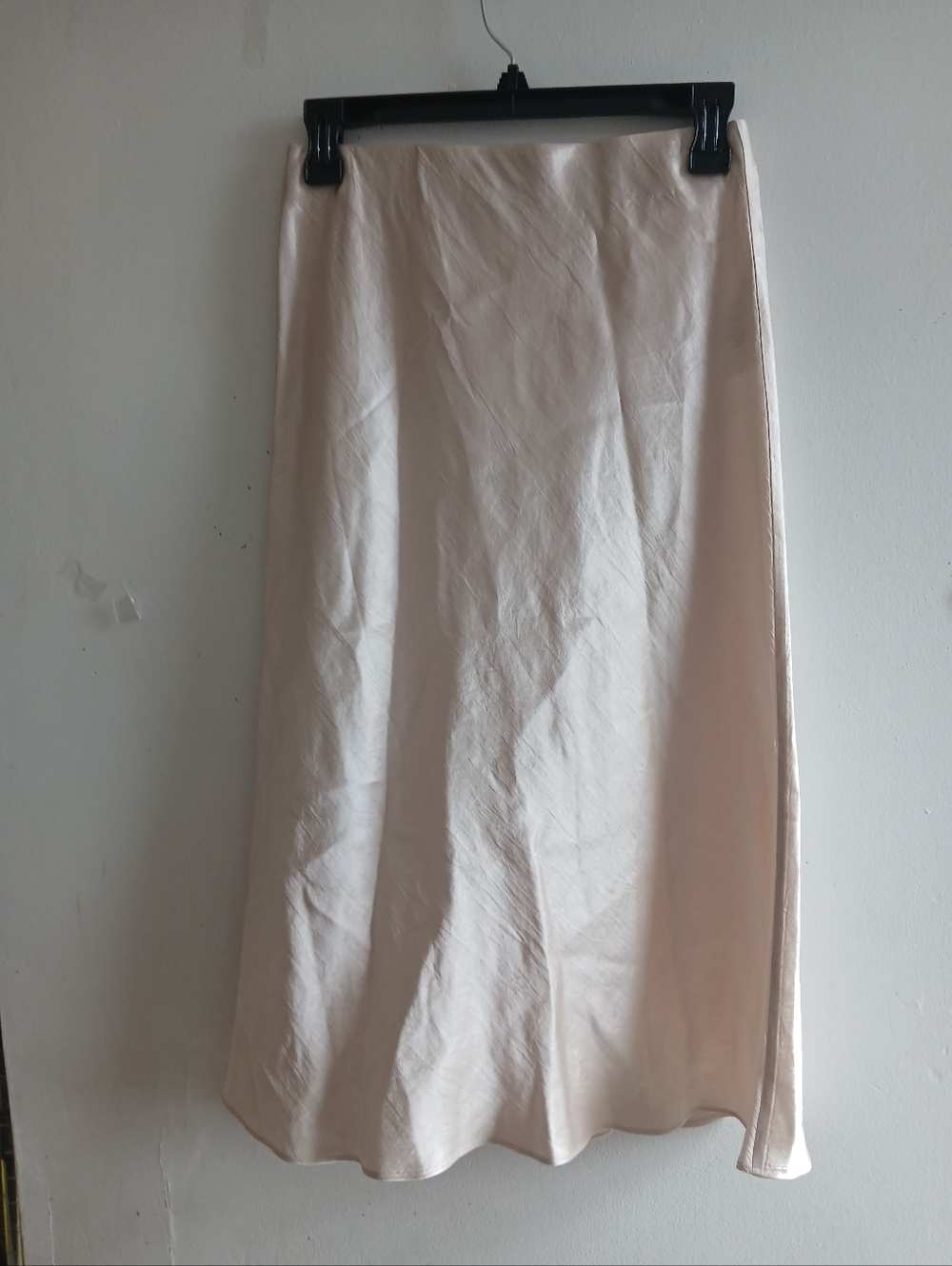 Babaton Soft Cream Midi Slip Skirt